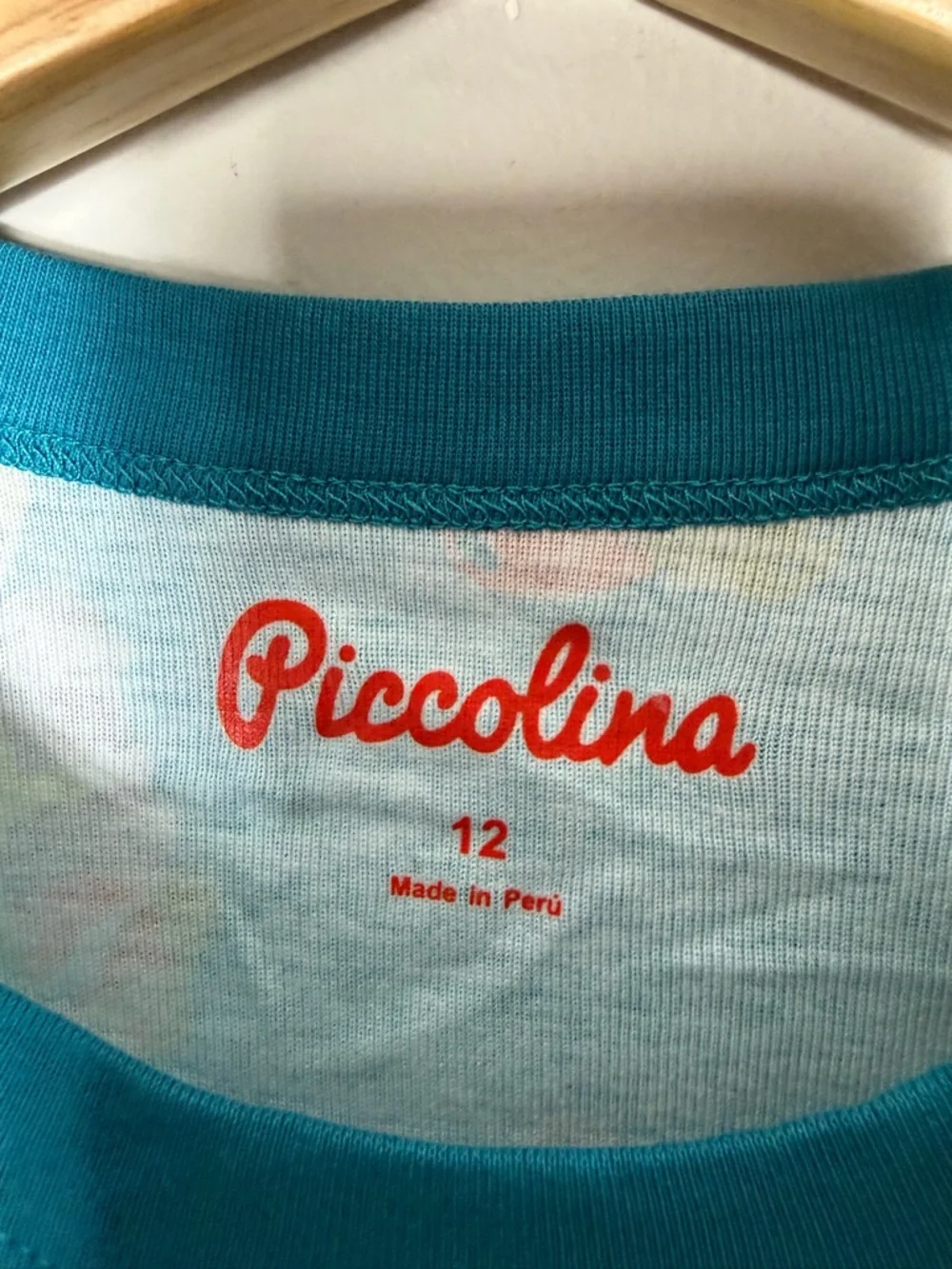 NEW Piccolina Jane Goodall Long John’s Pajamas Long Sleeve Pants size 12 *344